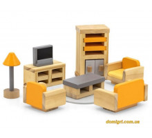 Деревянная мебель для кукол Viga Toys PolarB Гостиная