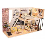 Мини-интерьерная модель DIY House  Give you happiness (M038)