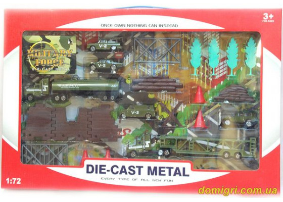 Военный набор Die-Cast 1:72 (486727WF-DS Die-Cast)