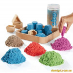Песок для лепки Kinetic Sand Neon (фиолетовый) (71401P Wacky-tivities)