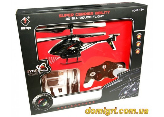 Вертолёт 3-к микро и/к с камерой (WL-S977 WL Toys)