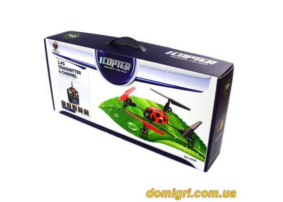 Квадрокоптер 2.4Ghz WL Toys Beetle V929 (оранжевый)