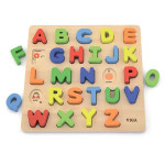 Деревянный пазл Viga Toys Английский алфавит, заглавные буквы