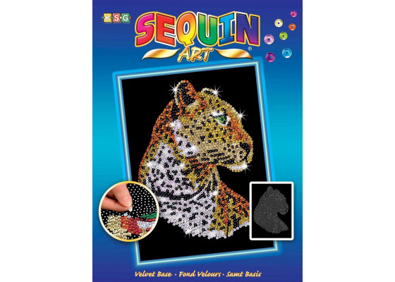 Набор для творчества Sequin Art BLUE Leopard SA1208