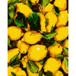 Картина по номерам Сочные лимоны 40*50 см